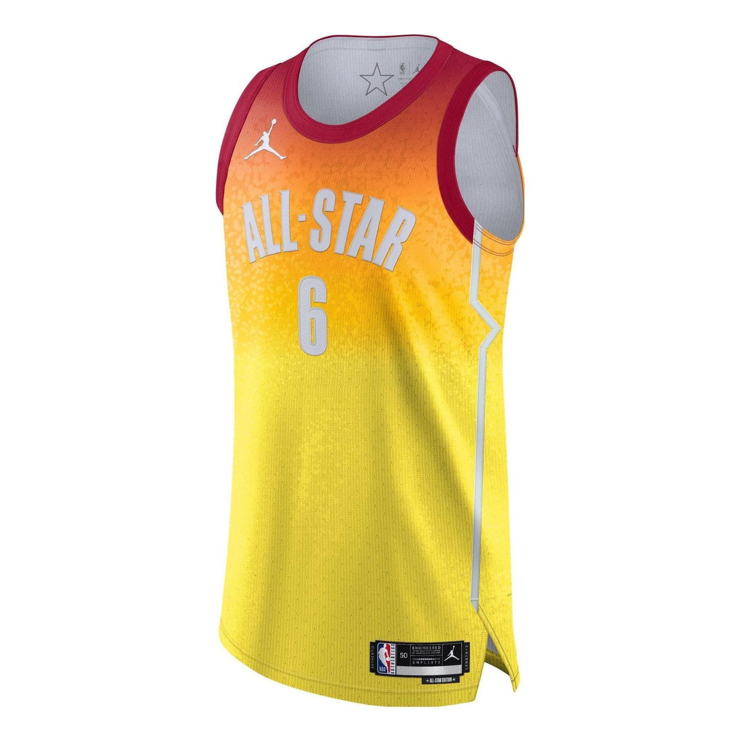 Dres Jordan 2023 All-Star Edition Swingman Jersey 'LeBron James' Žltá | DX6345-601, 0