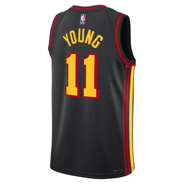 Dres Nike Jordan Dri-FIT NBA Swingman Atlanta Hawks Statement Edition Čierna | DO9517-010, 1