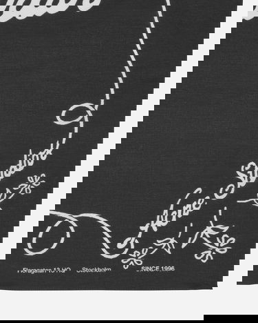 Šál Acne Studios Printed Logo Bandana Čierna | CA0304- J83, 4