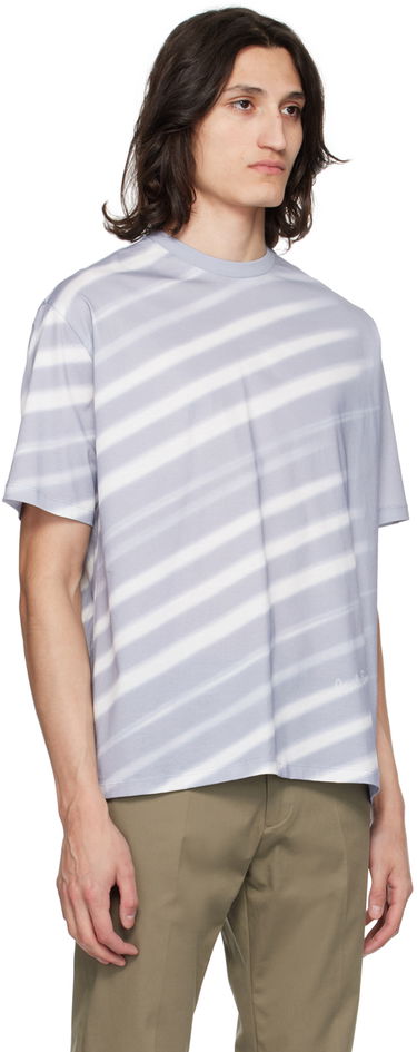 Tričko Paul Smith Paul Smith Morning Light Stripe T-Shirt Šedá | M1R-110Y-MP4287-40, 1