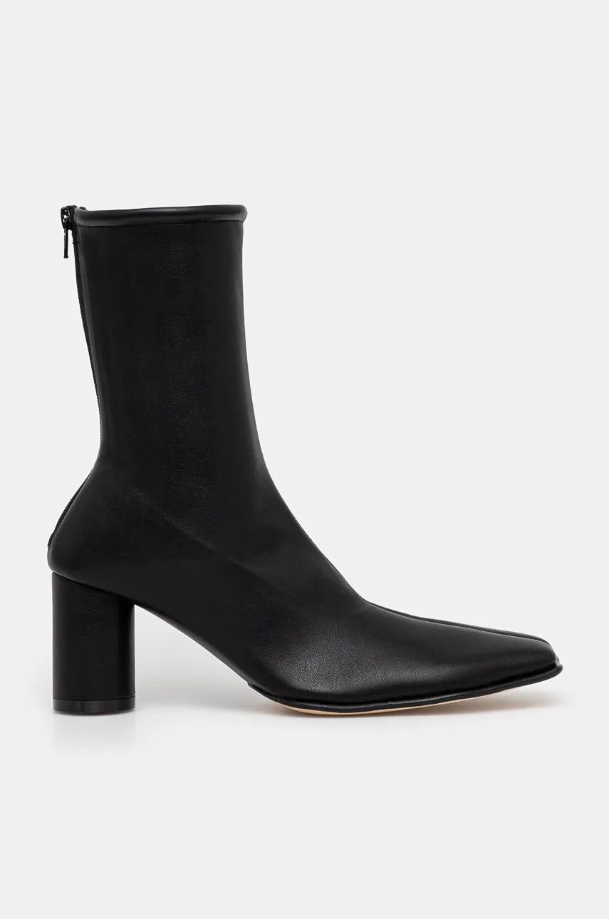 Ankle Boots With Block Heel