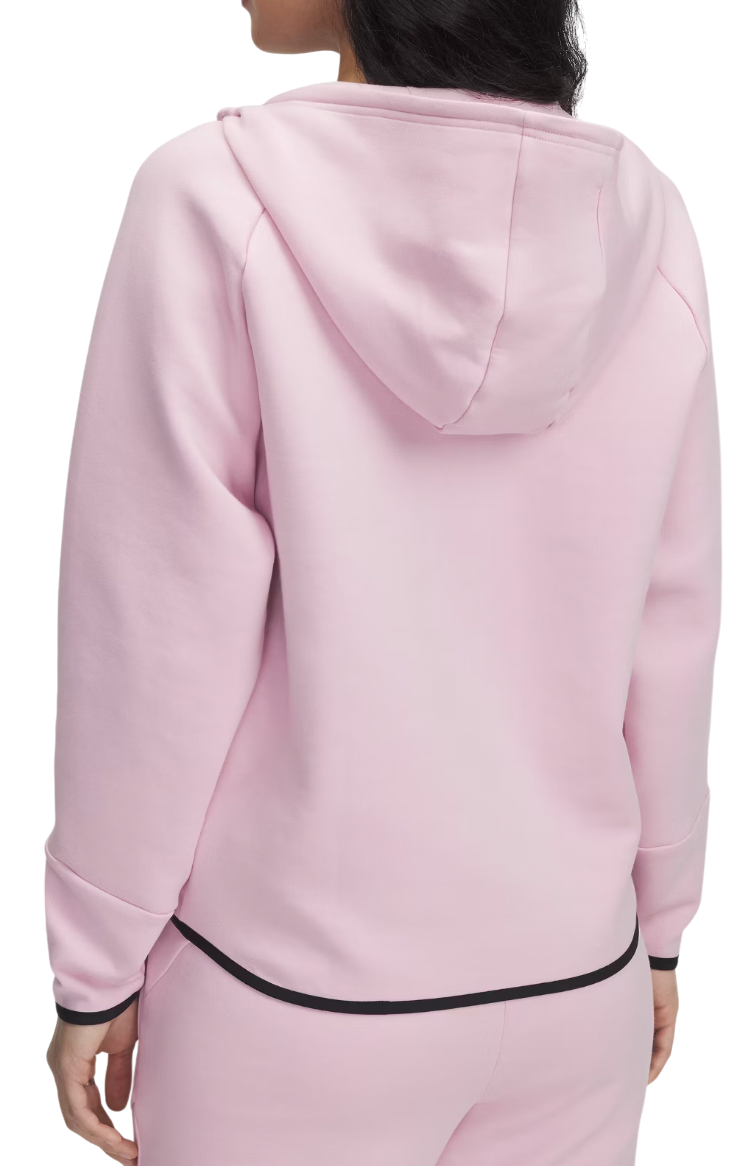 Mikina Under Armour Unstoppable Fleece Full-Zip Hoodie Ružová | 1379842-647, 1