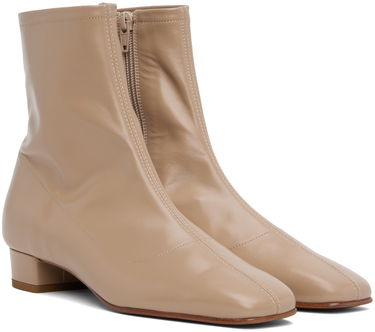Oblečenie BY FAR BY FAR Este Ankle Boots Béžová | 23PFESTTPNAP, 3