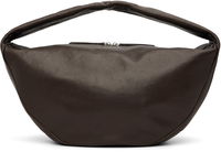BY FAR Maxi Cush Washed Leather Shoulder Bag