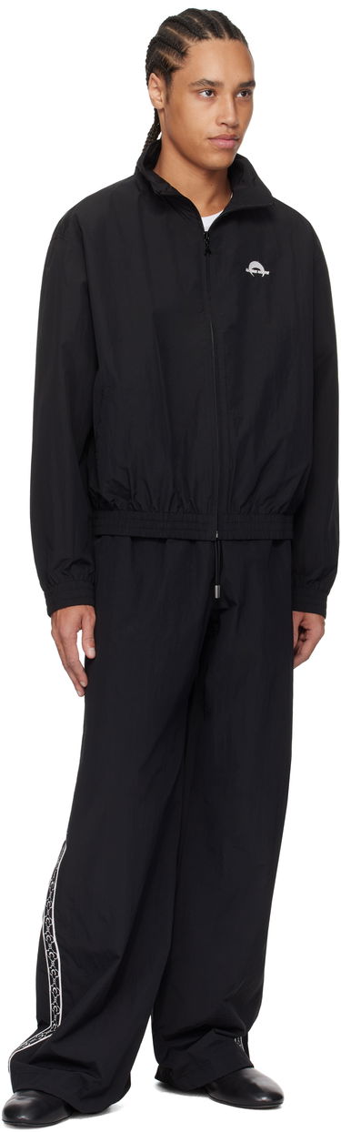 Vetrovka Marine Serre Marine Serre Recycled Nylon Track Jacket Čierna | UJA053B CWOV0041, 3