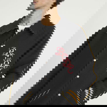 Bunda Bode Monogram Snap Reversible Jacket Čierna | MRF25JA013, 5