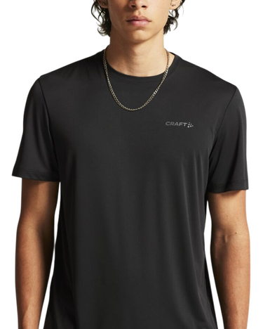 Tričko Craft Craft Core Essence Short Sleeve T-Shirt Čierna | 1915287-999000, 2