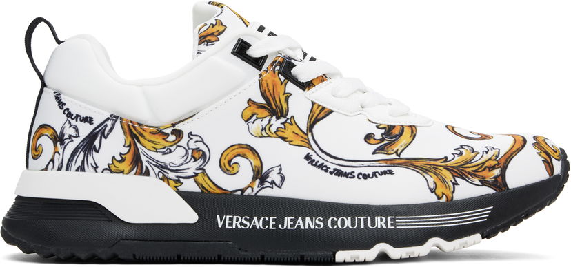 Tenisky a topánky Versace Versace Jeans Couture Outline Barocco Dynamic Biela | E78YA3SA1_EZSC64