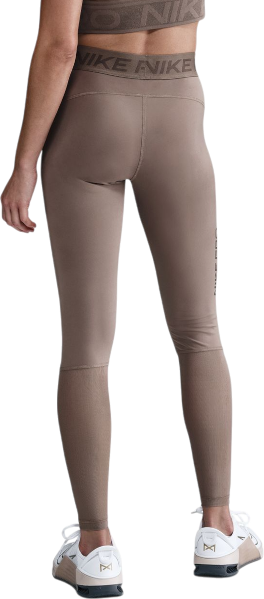 Legíny Nike Nike Pro Dri-FIT Mesh Leggings Hnedá | hj1163-233, 1