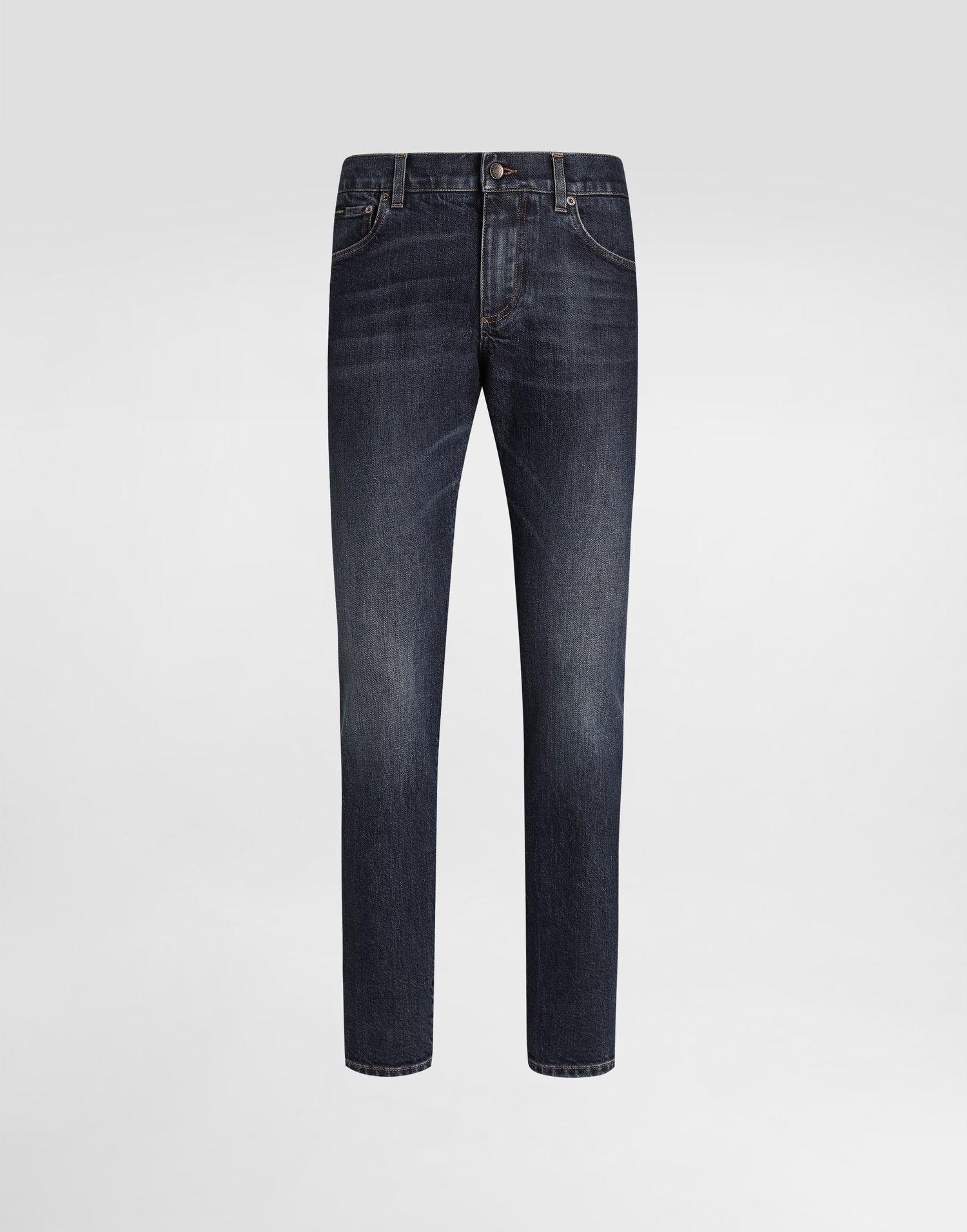 Džínsy Dolce & Gabbana Dolce & Gabbana Slim-Fit Stretch Jeans Modrá | GY07CDG8NI7S9001, 0