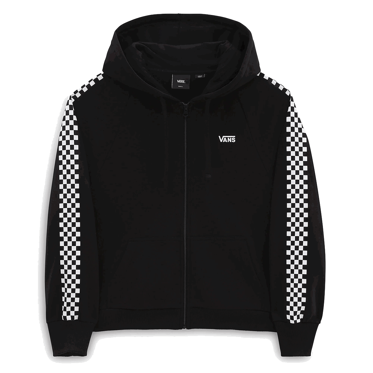 Mikina Vans Funniest Times LS Zip Hoodie Čierna | VN0A7RN6BLK, 0