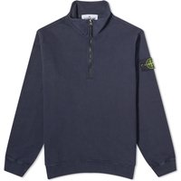 Sveter Stone Island Garment Dyed Half Zip Crewneck Navy | 7915627-V0020, 1