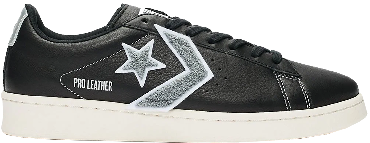 Tenisky a topánky Converse Pro Leather Ox Black Silver Čierna | 167268C, 0