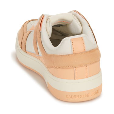 Tenisky a topánky CALVIN KLEIN BASKET CUPSOLE LOW MIX Oranžová | YW0YW01301-0JM, 4