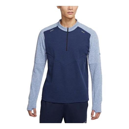Sveter Nike Pinnacle Midlayer Running Top Modrá | DA0439-410, 0