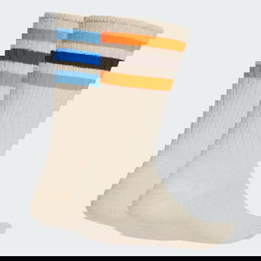 Ponožky adidas Performance Ribbed Crew Socks (2 Pairs) Béžová | JC8625, 4
