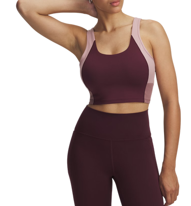 Crop Top Under Armour Meridian Colorblock Tank Vínová | 6004001-651, 0
