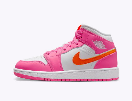 Tenisky a topánky Jordan Air Jordan 1 Mid "Pinksicle Orange" GS Ružová | DX3240-681