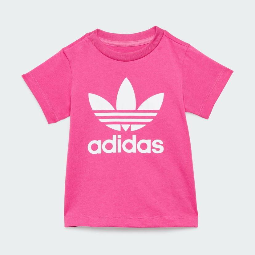 Tričko adidas Performance Trefoil T-Shirt Ružová | IX5112