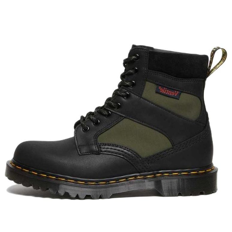 Tenisky a topánky Dr. Martens Padded Panel Lace Up Boots Zelené | 27754002
