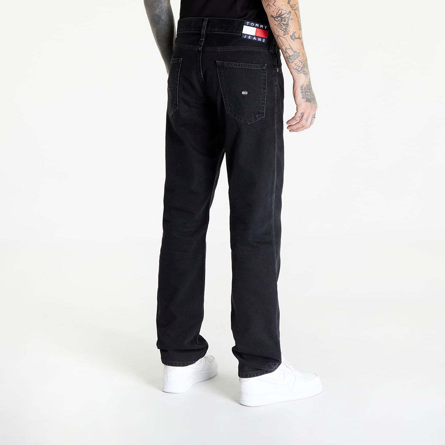 Džínsy Tommy Hilfiger Tommy Jeans Ethan Relaxed Straight Jeans Denim Black Čierna | DM0DM17396 1BZ, 1