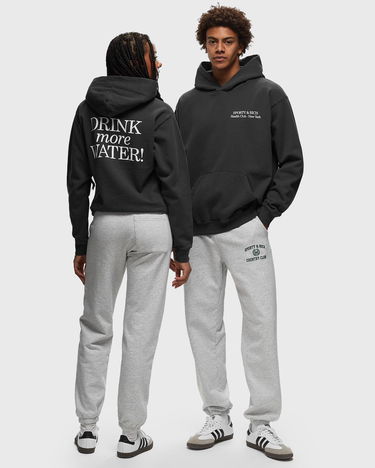 Mikina Sporty & Rich New 'Drink More Water' Hoodie Šedá | HOAW2315FB, 1