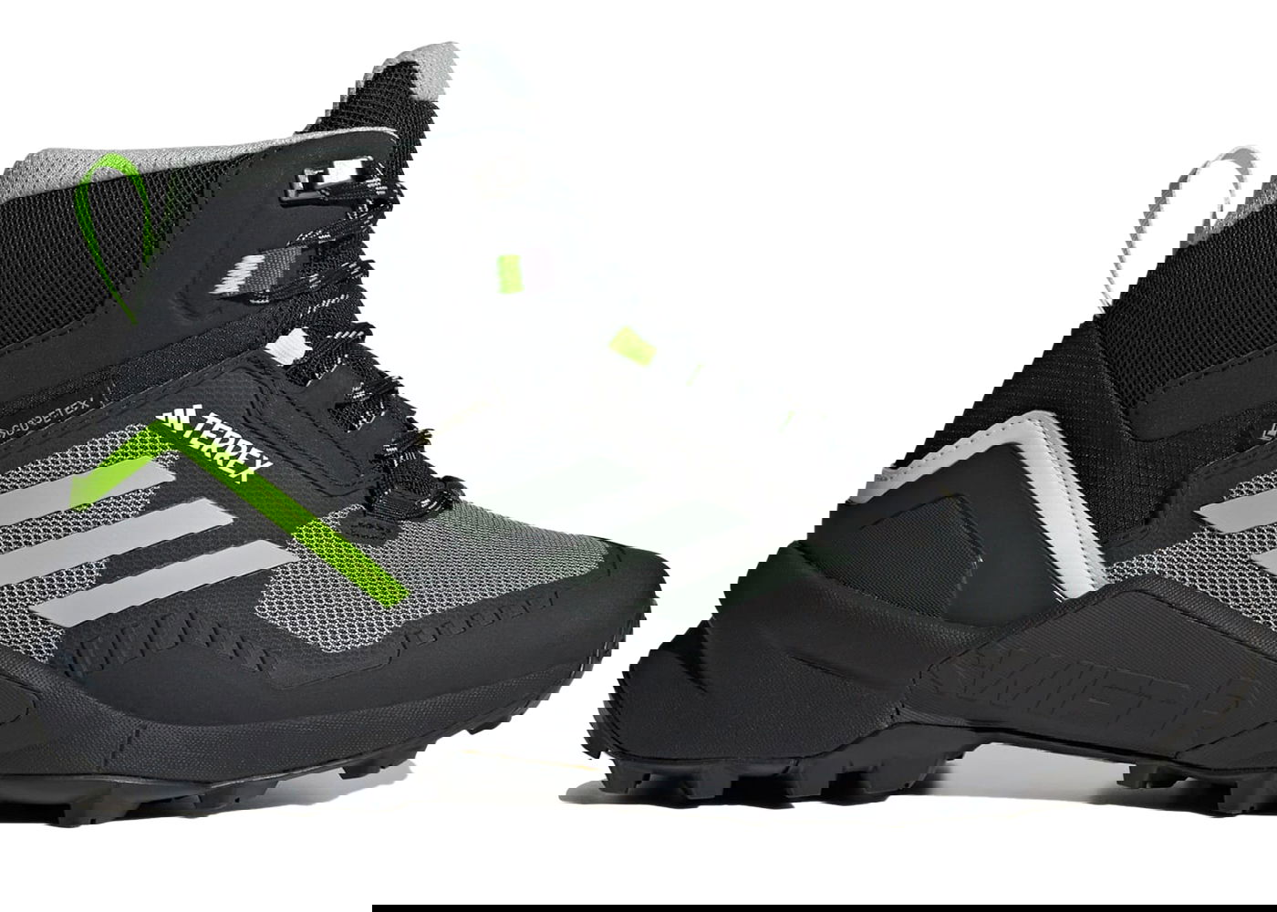Tenisky a topánky adidas Performance adidas Terrex Swift R3 Mid GTX Wonder Silver Lucid Lemon Čierna | IF7712, 0