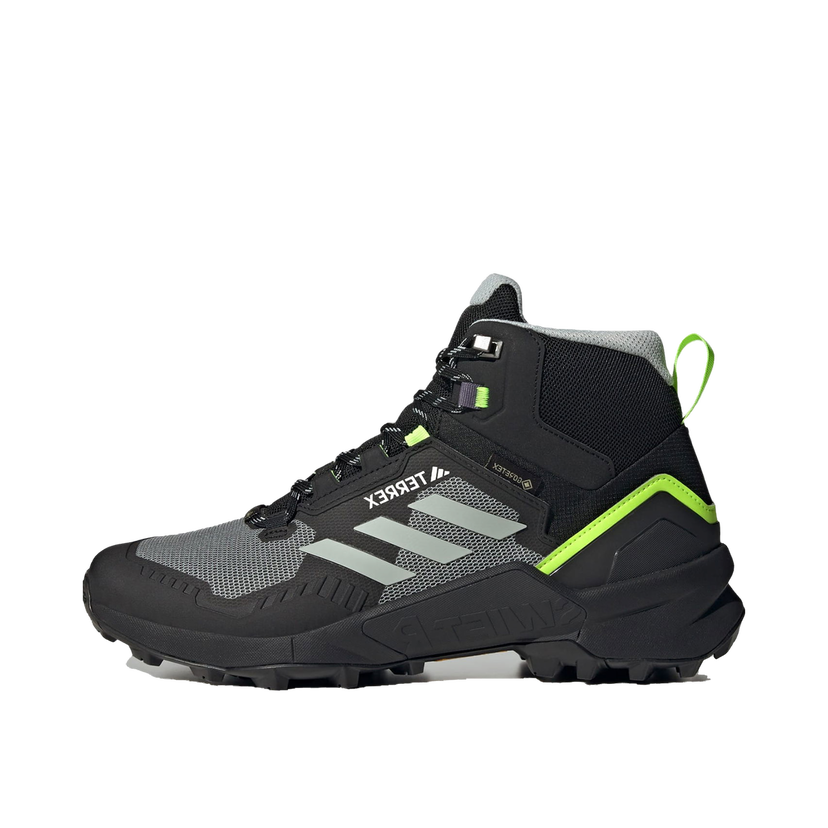 Tenisky a topánky adidas Performance adidas Terrex Swift R3 Mid GTX Wonder Silver Lucid Lemon Čierna | IF7712