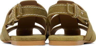Oblečenie JW Anderson JW Anderson Suede Fisherman Sandals Zelené | SN0084-LA0359, 1