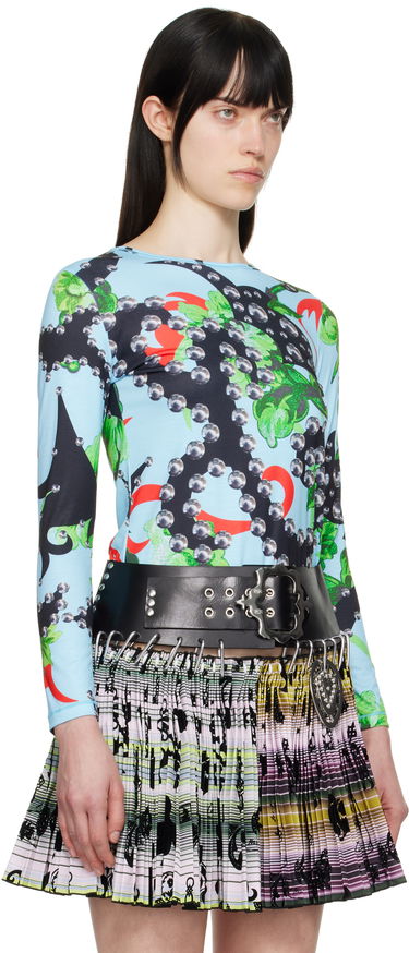 Sukňa Chopova Lowena Chopova Lowena Spangle Tangle Fitted Jersey T-Shirt Rôznofarebný | 2307, 1
