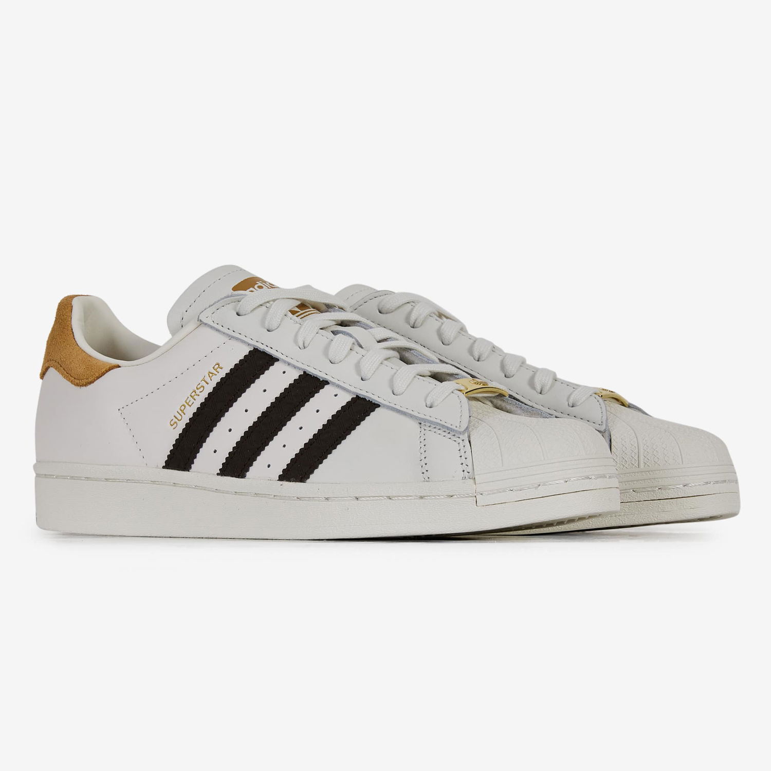 Tenisky a topánky adidas Originals Superstar Monogram "Beige/Marron" Béžová | ID7984, 1