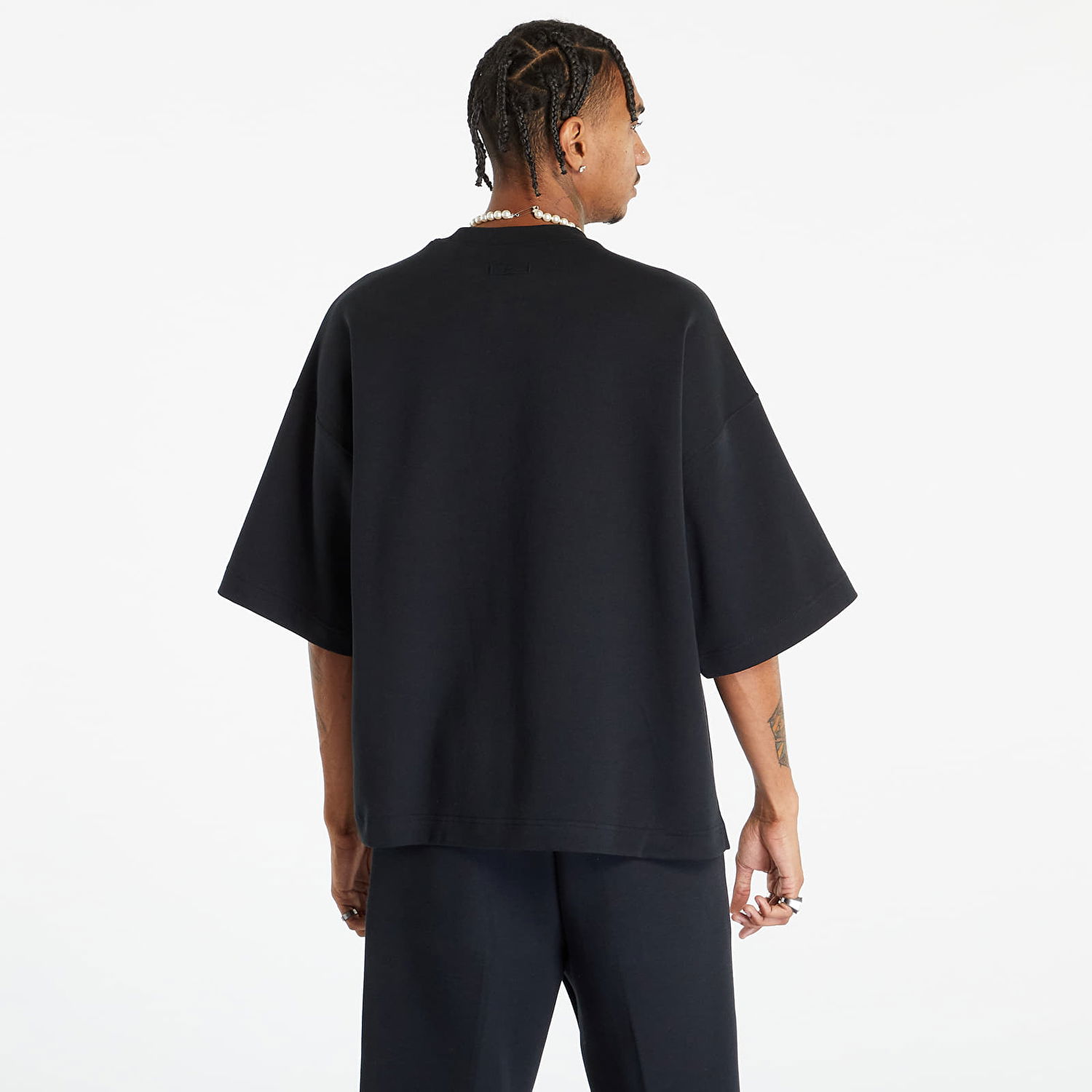 Tričko Nike Fleece Short-Sleeve Top Čierna | FB8165-010, 1