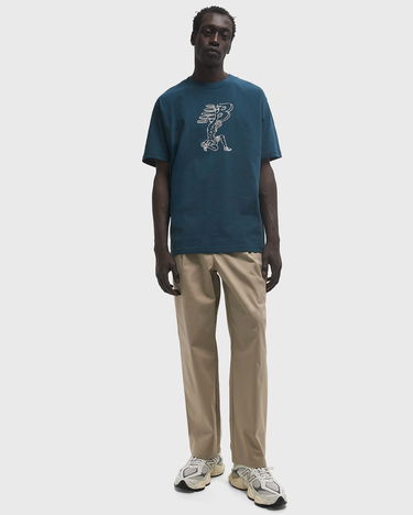 Tričko New Balance Debut Statue Graphic T-Shirt Navy | MT51978-DOE, 2