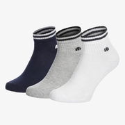 Multipack Striped Ankle Socks