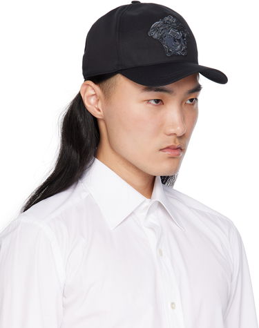 Šiltovka Versace Versace Embroidered Medusa Baseball Cap Čierna | 1010746_1A13751, 1