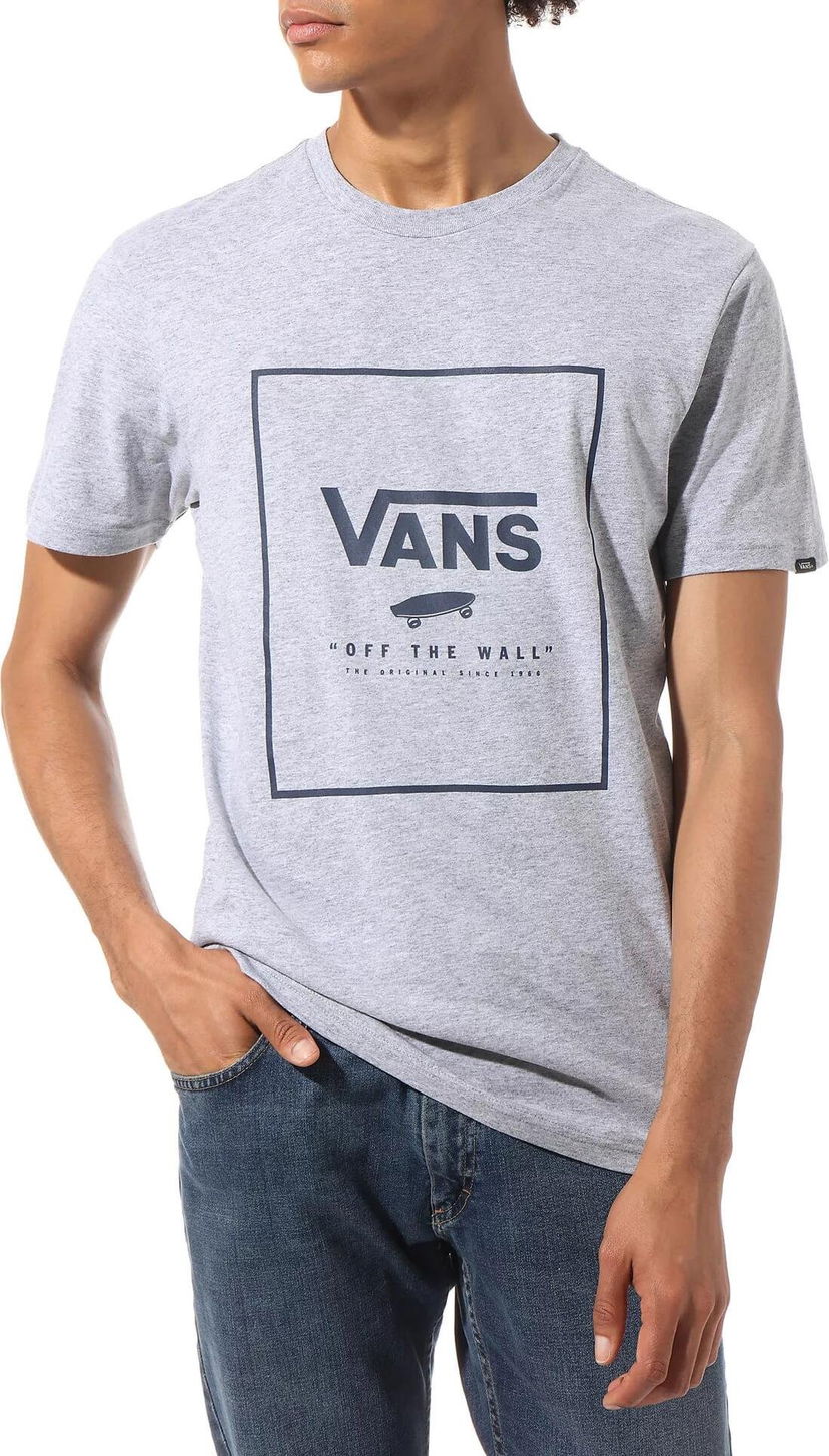 Tričko Vans Print Box T-Shirt Šedá | vn0a312skoo1