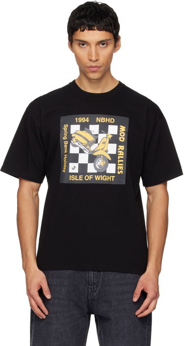 Tričko Neighborhood Mod Rallies Isle of Wight Graphic T-shirt Čierna | 252PCNH-ST10, 0