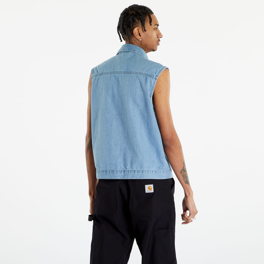 Vesta Urban Classics Denim Vest Modrá | TB514-02294, 1