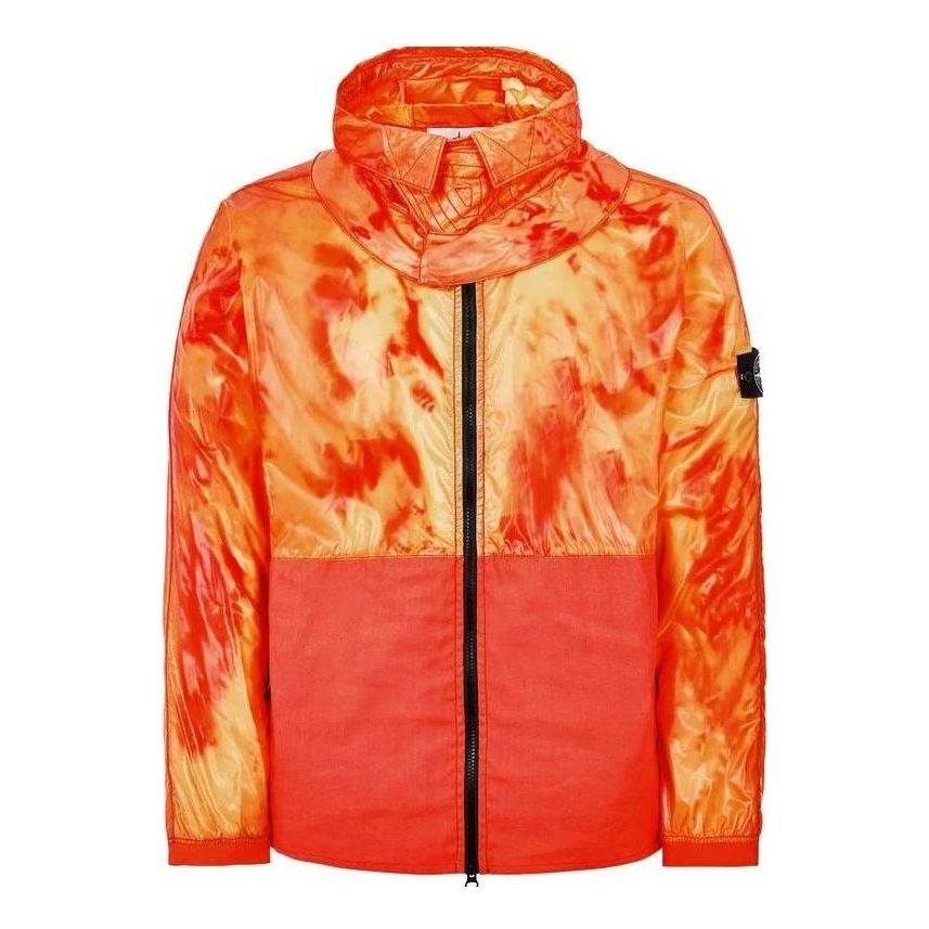 Vetrovka Stone Island Heat Reactive Hooded Jacket by Stone Island Oranžová | 761541599-V0032, 0