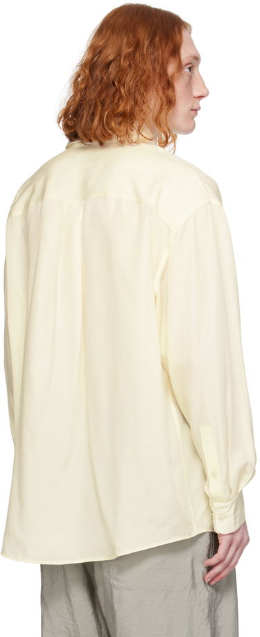 Košeľa LEMAIRE Lemaire Patch Pocket Shirt Žltá | SH1089 LF1126, 2