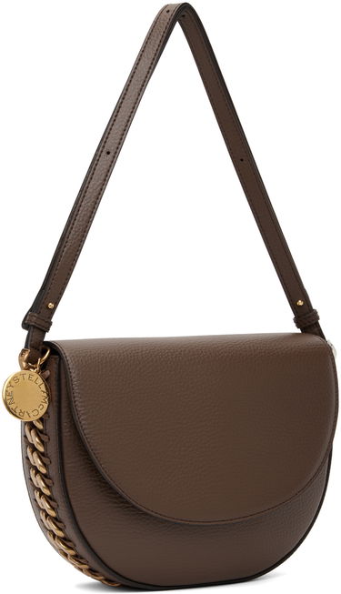 Taška cez rameno Stella McCartney Frayme Medium Shoulder Bag Hnedá | 7B0006WP0316, 1