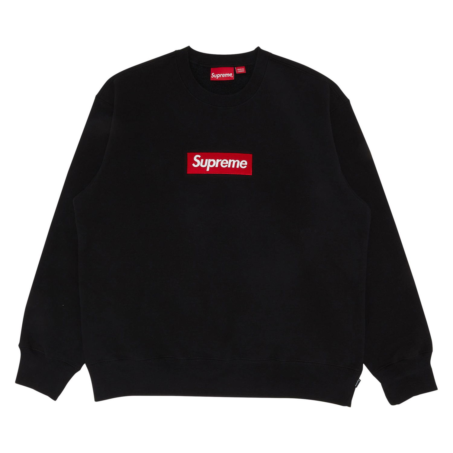 Mikina Supreme Box Logo Crewneck "Black" Čierna | FW22SW65 BLACK, 1