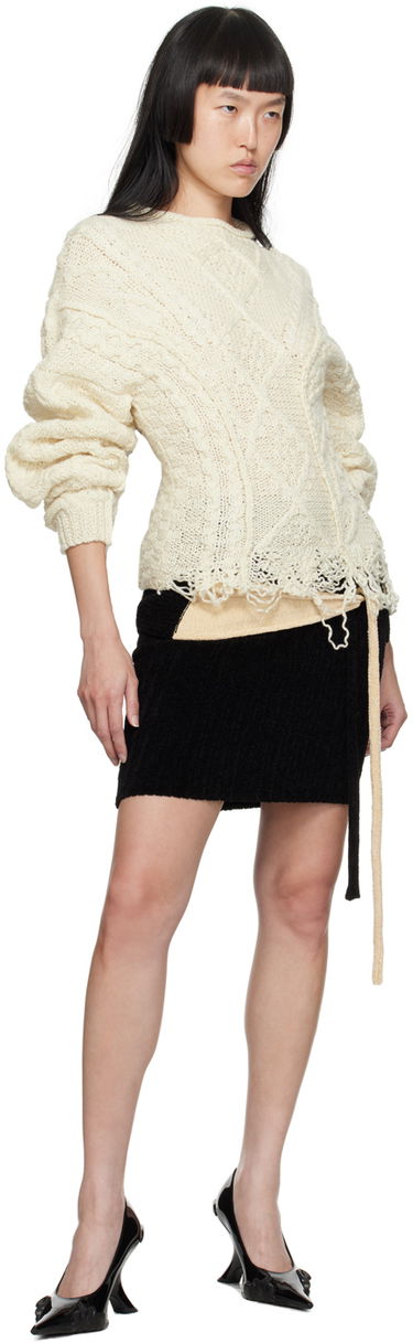 Sukňa Ottolinger Ottolinger Self-Tie Miniskirt Čierna | 707202, 3