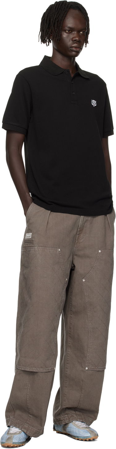 Polo tričko KENZO Kenzo Paris 'Happy Tiger' Slim Polo Čierna | FF65PO1524PU, 3