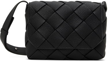 Taška cez rameno Bottega Veneta Bottega Veneta Diago Woven Crossbody Bag Čierna | 795637-V4FV1-8803, 0