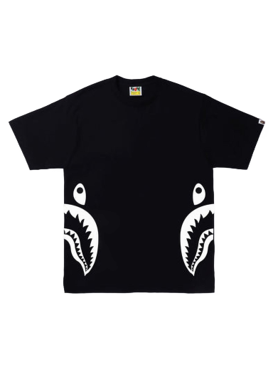 Tričko BAPE Bicolor Side Shark Tee Čierna | 1I30-110-027