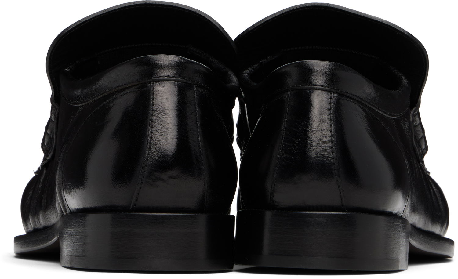 Oblečenie Dries Van Noten Dries Van Noten Leather Loafers Čierna | MS251-1324, 1