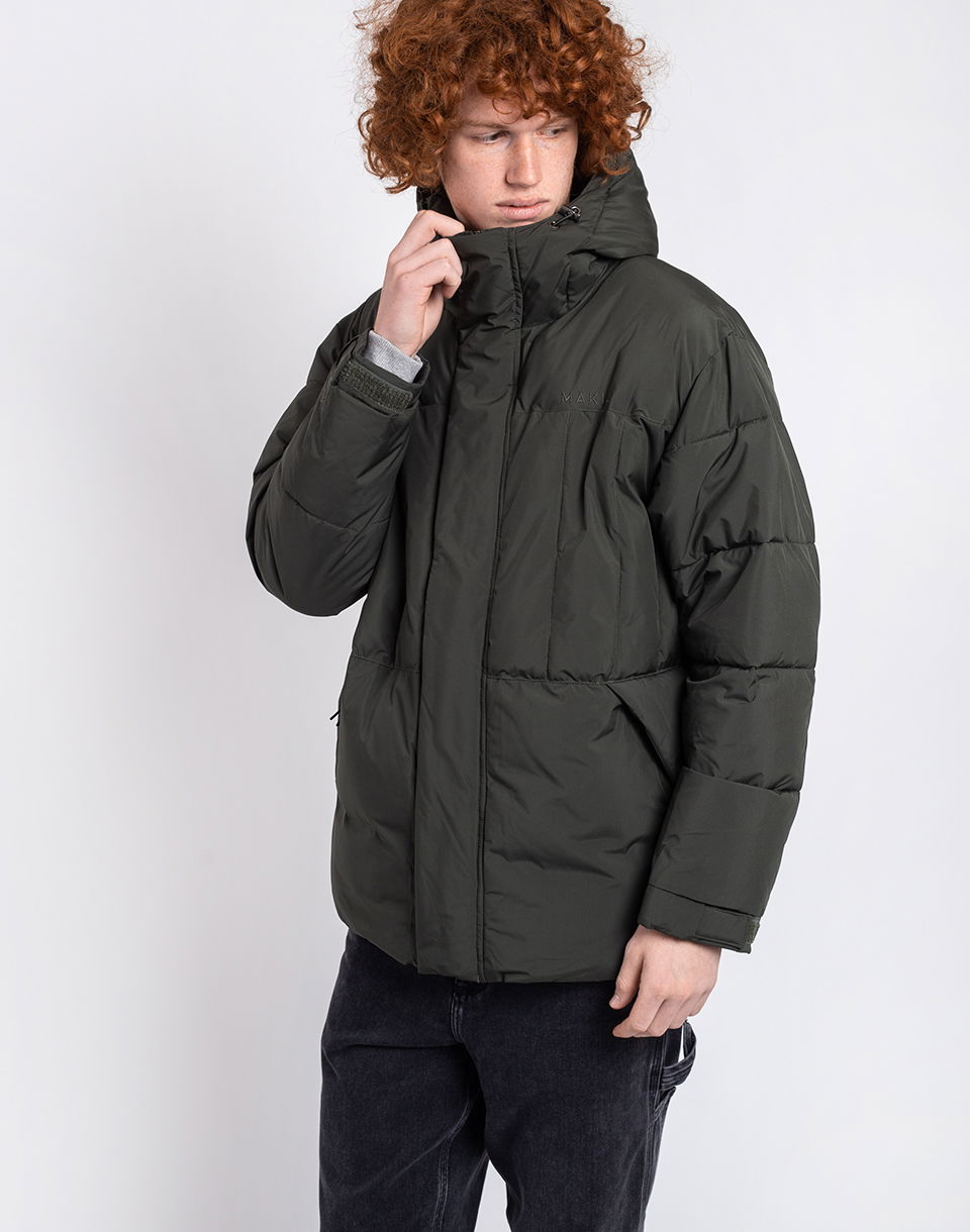 Bunda Makia Grant Jacket Šedá | M31019_781, 0