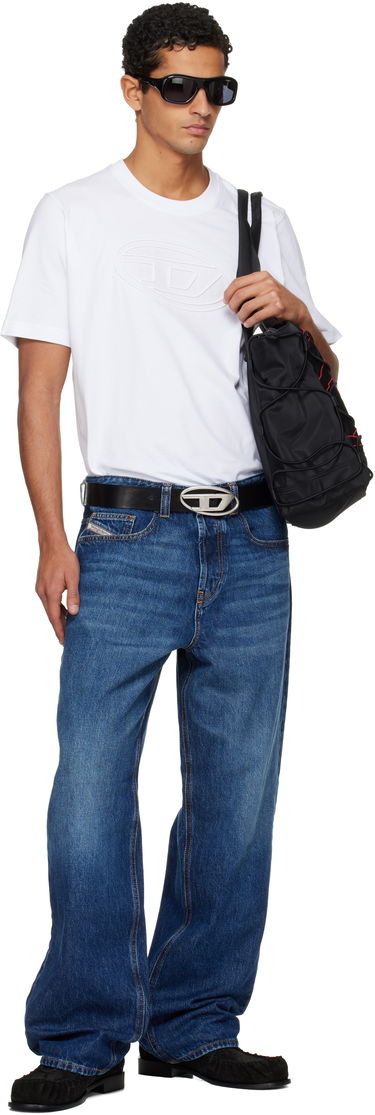 Tričko Diesel T-Adjust-Bigoval T-shirt Biela | A17402-0NJBM-100, 4