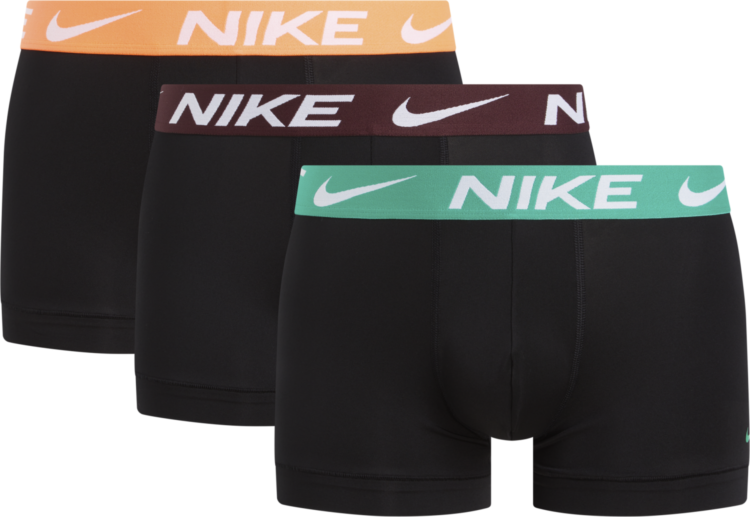 Boxerky Nike Dri-Fit Essential Micro 3 Pack Trunks Čierna | 0000KE1156-EWM, 0